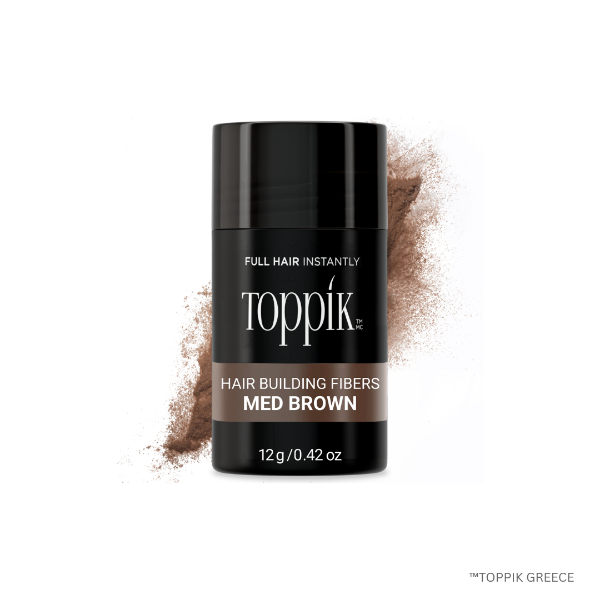 Εικόνα της Ίνες Κερατίνης Toppik Καστανό 12gr