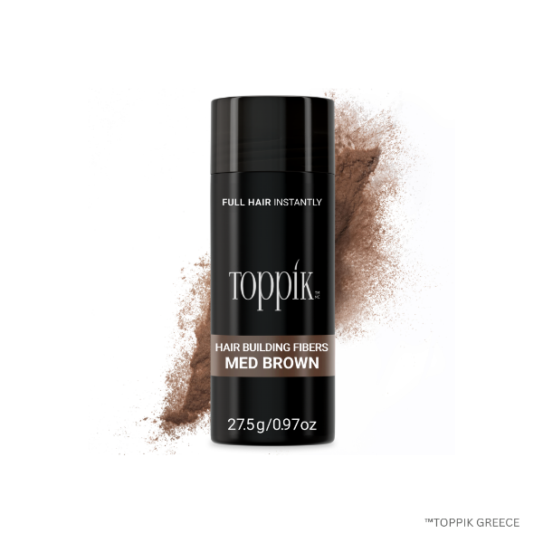 Εικόνα της Ίνες Κερατίνης Toppik Καστανό 27,5gr